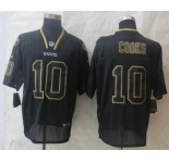 nike nfl jerseys new orleans saints #10 cooks black[Elite lights out][cooks]