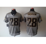 nike nfl jerseys new orleans saints #28 ingram grey[Elite shadow]