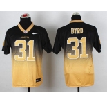 nike nfl jerseys new orleans saints #31 byrd black-gold[Elite drift fashion][second version]