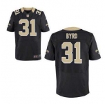 nike nfl jerseys new orleans saints #31 byrd black[Elite]