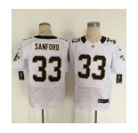 nike nfl jerseys new orleans saints #33 sanford white[Elite][sanford]