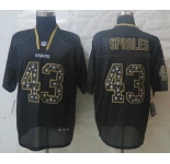 nike nfl jerseys new orleans saints #43 sproles black[Elite united sideline]