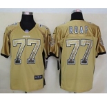 nike nfl jerseys new orleans saints #77 willie roaf gold[Elite drift fashion]