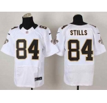nike nfl jerseys new orleans saints #84 stills white[Elite]
