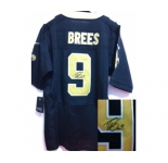 nike nfl jerseys new orleans saints #9 brees blue[Elite signature]