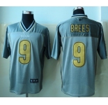 nike nfl jerseys new orleans saints #9 drew brees grey[Elite vapor]
