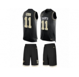 Men Nike New Orleans Saints #11 Tommylee Lewis Limited Black Tank Top Suit NFL Jersey