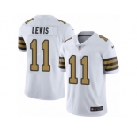 Men Nike New Orleans Saints #11 Tommylee Lewis Limited White Rush Vapor Untouchable NFL Jersey