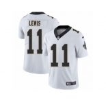 Men Nike New Orleans Saints #11 Tommylee Lewis White Vapor Untouchable Limited Player NFL Jersey