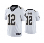 Men's New Orleans Saints #12 Chris Olave White Vapor Limited Stitched Jersey