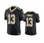 Men's New Orleans Saints #13 Michael Thomas Black 2023 F.U.S.E. Vapor Untouchable Limited Stitched Jersey