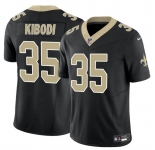 Men's New Orleans Saints #35 Jacob Kibodi Black F.U.S.E Vapor Limited Stitched Football Jersey