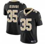 Men's New Orleans Saints #35 Jacob Kibodi Black Vapor Limited Stitched Football Jersey