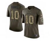 Men's Nike New Orleans Saints #10 Chase Daniel Limited Green Salute to Service NFL Jersey