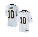 Men's Nike New Orleans Saints #10 Chase Daniel Limited White NFL Jersey