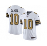 Men's Nike New Orleans Saints #10 Chase Daniel Limited White Rush NFL Jersey