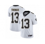 Men's Nike New Orleans Saints #13 Michael Thomas Vapor Untouchable Limited White NFL Jersey