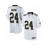 Men's Nike New Orleans Saints #24 Sterling Moore Limited White NFL Jersey