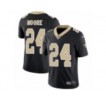 Men's Nike New Orleans Saints #24 Sterling Moore Vapor Untouchable Limited Black Team Color NFL Jersey