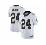 Men's Nike New Orleans Saints #24 Sterling Moore Vapor Untouchable Limited White NFL Jersey