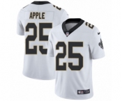 Men's Nike New Orleans Saints #25 Eli Apple White Vapor Untouchable Limited Player NFL Jersey