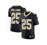 Men's Nike New Orleans Saints #25 P. J. Williams Vapor Untouchable Limited Black Team Color NFL Jersey