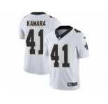 Men's Nike New Orleans Saints #41 Alvin Kamara Limited White NFL Jersey