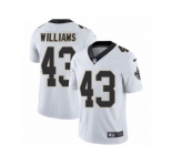 Men's Nike New Orleans Saints #43 Marcus Williams Limited White NFL Jersey