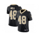 Men's Nike New Orleans Saints #48 Vonn Bell Vapor Untouchable Limited Black Team Color NFL Jersey