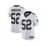 Men's Nike New Orleans Saints #52 Craig Robertson Vapor Untouchable Limited White NFL Jersey