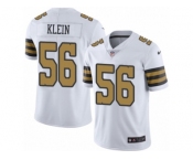 Men's Nike New Orleans Saints #56 A.J. Klein Limited White Rush NFL Jersey