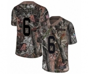 Men's Nike New Orleans Saints #6 Thomas Morstead Camo Rush Realtree Limited NFL Jersey
