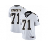 Men's Nike New Orleans Saints #71 Ryan Ramczyk Vapor Untouchable Limited White NFL Jersey