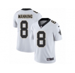 Men's Nike New Orleans Saints #8 Archie Manning Vapor Untouchable Limited White NFL Jersey