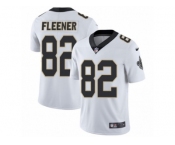 Men's Nike New Orleans Saints #82 Coby Fleener Vapor Untouchable Limited White NFL Jersey