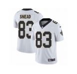 Men's Nike New Orleans Saints #83 Willie Snead Vapor Untouchable Limited White NFL Jersey