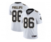 Men's Nike New Orleans Saints #86 John Phillips Vapor Untouchable Limited White NFL Jersey