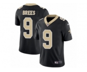Men's Nike New Orleans Saints #9 Drew Brees Vapor Untouchable Limited Black Team Color NFL Jersey