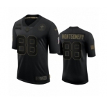 New Orleans Saints #88 Ty Montgomery Black 2020 Salute to Service Limited Jersey