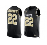 Nike New Orleans Saints #22 Mark Ingram II Black Team Color Men Stitched NFL Limited Tank Top Jersey