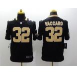 Nike New Orleans Saints #32 Kenny Vaccaro Black jerseys(Limited)