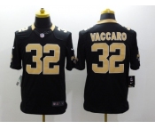 Nike New Orleans Saints #32 Kenny Vaccaro Black jerseys(Limited)
