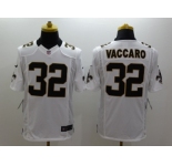 Nike New Orleans Saints #32 Kenny Vaccaro white jerseys(Limited)