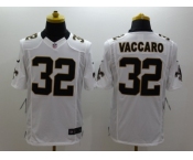 Nike New Orleans Saints #32 Kenny Vaccaro white jerseys(Limited)