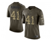 Nike New Orleans Saints #41 Alvin Kamara Green Men Stitched NFL Limited 2015 Salute To Service Jersey