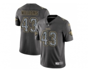 Nike New Orleans Saints #43 Marcus Williams Gray Static Men NFL Vapor Untouchable Limited Jersey