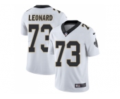 Nike New Orleans Saints #73 Rick Leonard White Men Stitched NFL Vapor Untouchable Limited Jersey