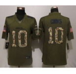 nike nfl jerseys new orleans saints #10 cooks army green[nike Limited Salute To Service]