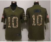 nike nfl jerseys new orleans saints #10 cooks army green[nike Limited Salute To Service]