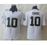 nike nfl jerseys new orleans saints #10 cooks white[nike Limited][cooks]